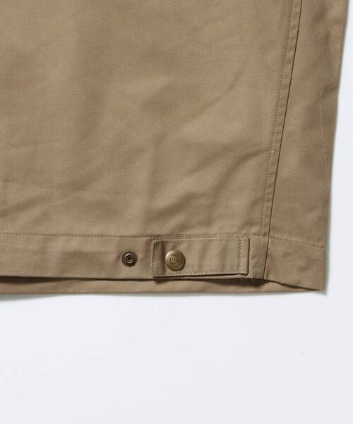 BEN DAVIS/WHITE LABEL（ベンデイビス ホワイトラベル）の「【BEN DAVIS（ベンデイビス）】EISENHOWER LITE JACKET / ジャケット ツイル アジャスター ダブルジップ ワーク ワンポイント（その他アウター・メンズ・ブラック/ベージュ・MEDIUM/X-LARGE/LARGE）」の16枚目の写真