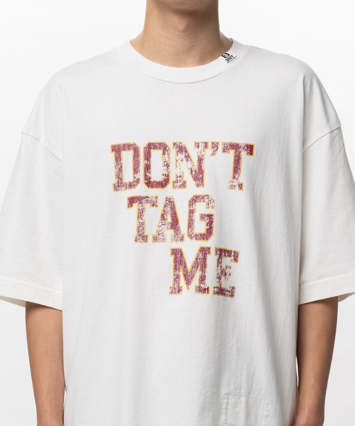 Maison MIHARA YASUHIRO（メゾンミハラヤスヒロ）の「Don't Tag Me Printed T-shirt（Tシャツ/カットソー・メンズ・グレー/ブラック/ホワイト・46/44/48）」の16枚目の写真