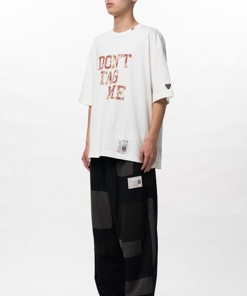 Maison MIHARA YASUHIRO（メゾンミハラヤスヒロ）の「Don't Tag Me Printed T-shirt（Tシャツ/カットソー・メンズ・グレー/ブラック/ホワイト・46/44/48）」の15枚目の写真