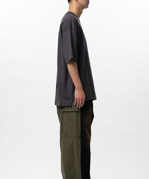 Maison MIHARA YASUHIRO（メゾンミハラヤスヒロ）の「Don't Tag Me Printed T-shirt（Tシャツ/カットソー・メンズ・グレー/ブラック/ホワイト・46/44/48）」の9枚目の写真