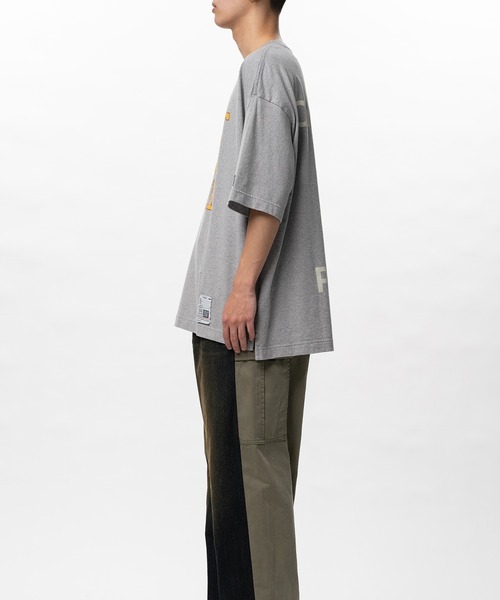 Maison MIHARA YASUHIRO（メゾンミハラヤスヒロ）の「Don't Tag Me Printed T-shirt（Tシャツ/カットソー・メンズ・グレー/ブラック/ホワイト・46/44/48）」の4枚目の写真