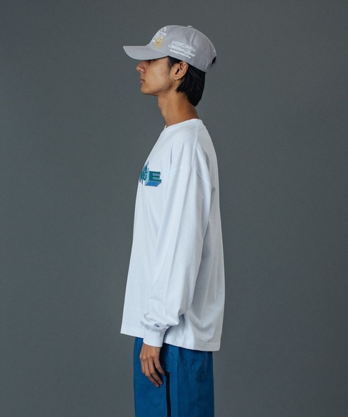 XLARGE(エクストララージ)の「3D LOGO L/S TEE(Tシャツ/カットソー・メンズ・ブラック/ホワイト/ブルー・XL/L/M/S)」の8枚目の写真