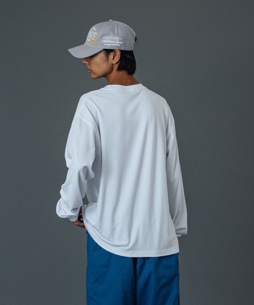 XLARGE(エクストララージ)の「3D LOGO L/S TEE(Tシャツ/カットソー・メンズ・ブラック/ホワイト/ブルー・XL/L/M/S)」の9枚目の写真