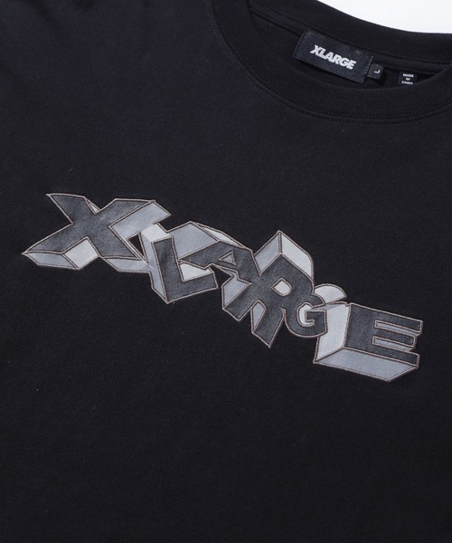XLARGE(エクストララージ)の「3D LOGO L/S TEE(Tシャツ/カットソー・メンズ・ブラック/ホワイト/ブルー・XL/L/M/S)」の12枚目の写真