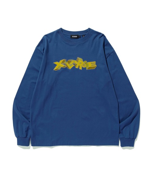XLARGE(エクストララージ)の「3D LOGO L/S TEE(Tシャツ/カットソー・メンズ・ブラック/ホワイト/ブルー・XL/L/M/S)」の15枚目の写真