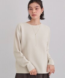 【S-XLサイズ/選べる6色】どこから見ても美しい ガーターニット/洗濯機OK