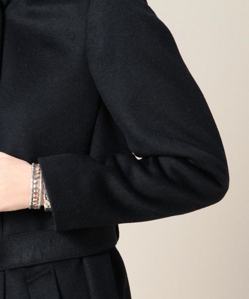 BEAUTY&YOUTH UNITED ARROWS(ビューティーアンドユースユナイテッドアローズ)の「BY ビーバーフードコート(その他アウター・レディース・ライトグレー/ネイビー・SMALL/MEDIUM)」の8枚目の写真