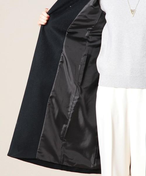 BEAUTY&YOUTH UNITED ARROWS(ビューティーアンドユースユナイテッドアローズ)の「BY ビーバーフードコート(その他アウター・レディース・ライトグレー/ネイビー・SMALL/MEDIUM)」の12枚目の写真