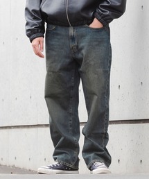 Levi's（リーバイス）の「Levi's/リーバイス 568(TM) ルーズストレートジーンズ グリーン（デニムパンツ）」
