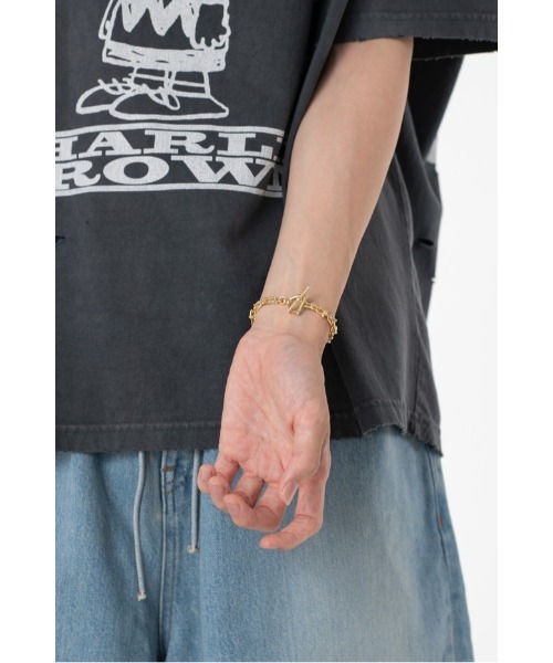 DISCOVERED（ディスカバード）の「TIFFABONE BRACELET 03（ブレスレット・メンズ・ゴールド/シルバー・LARGE）」の5枚目の写真