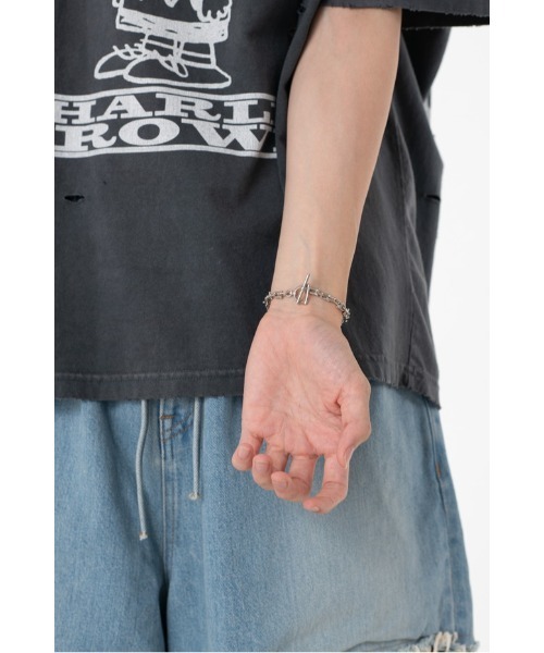 DISCOVERED（ディスカバード）の「TIFFABONE BRACELET 03（ブレスレット・メンズ・ゴールド/シルバー・LARGE）」の7枚目の写真