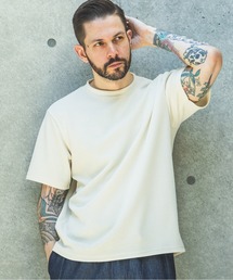 MR.OLIVE | POLYESTER HEMP JERSEY / CREW NECK T-SHIRT /M261136(Tシャツ/カットソー)