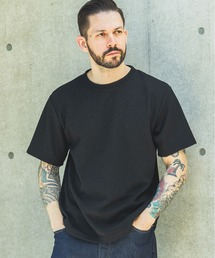 POLYESTER HEMP JERSEY / CREW NECK T-SHIRT /M261136