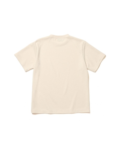 MR.OLIVE（ミスターオリーブ）の「POLYESTER HEMP JERSEY  / CREW NECK T-SHIRT /M261136（Tシャツ/カットソー・メンズ・ブラック/アイボリー/ブラウン・MEDIUM/LARGE）」の6枚目の写真