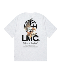 LMC( )��FLYING CATS TEE light heather gray(T�V���c/�J�b�g�\�[)
