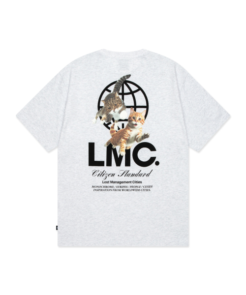 LMCの「FLYING CATS TEE light heather gray(Tシャツ/カットソー・レディース・その他・S/M/L/XL)」の1枚目の写真