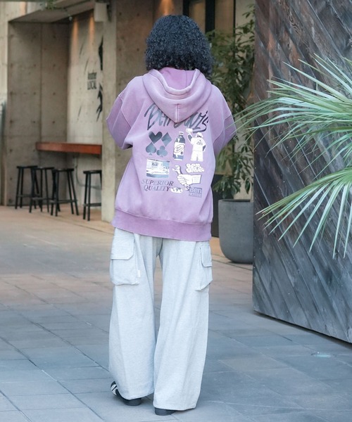 BEN DAVIS(ベンデイビス)の「【BEN DAVIS/ベンデイビス】【最旬カーブシルエット】ワイドカーゴパンツ バレルカーゴ 裾ドローコード(カーゴパンツ・メンズ・ブラック/杢グレー・X-LARGE/MEDIUM/LARGE)」の16枚目の写真