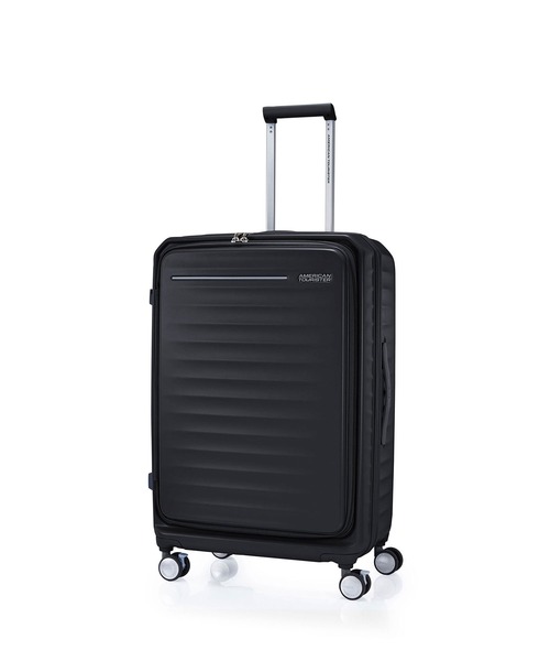 AMERICAN TOURISTER(アメリカンツーリスター)の「アメリカンツーリスター FRONTEC スピナー75/ 28エキスパンダーTSA OS V2 ブラック(スーツケース/キャリーバッグ・メンズ・ブラック・L)」の1枚目の写真