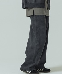 SLICK | 【SLICK/スリック】Used Printed One Tuck Sweat Pants/ユーズドプリントワンタックスウェットパンツ/ビンテージ(スウェットパンツ)