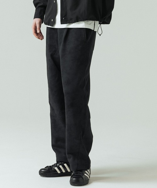 SLICK（スリック）の「【SLICK/スリック】Used Printed One Tuck Sweat Pants/ユーズドプリントワンタックスウェットパンツ/ビンテージ（スウェットパンツ・メンズ・ブラック/グレー・3/1/2）」の13枚目の写真