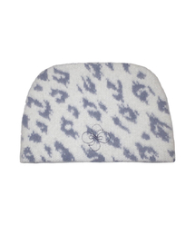 HERETIC（ヘレティック）の「HERETIC LEOPARD MOHAIR BEANIE / white（ニットキャップ/ビーニー）」
