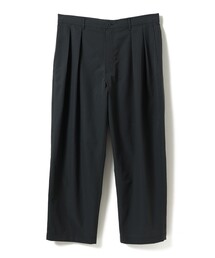 BEAMS | 【ワイドテーパードフィット】2プリーツ スラックス(スラックス)