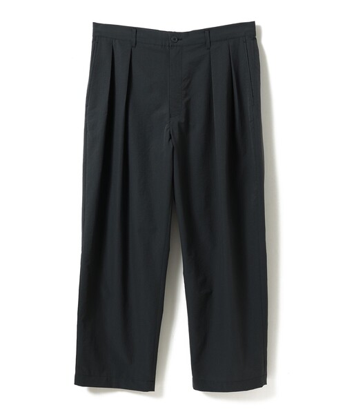 BEAMS（ビームス）の「【ワイドテーパードフィット】2プリーツ スラックス（スラックス・メンズ・グレー/ブラック・S/M/L/XL）」の2枚目の写真