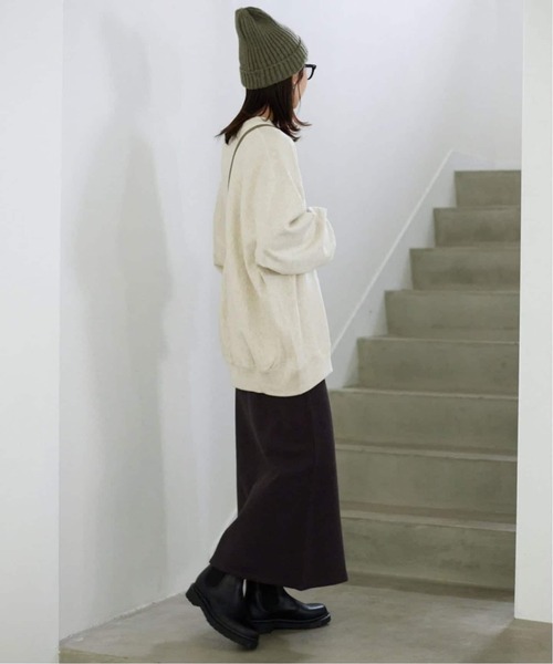 SLOBE IENA（スローブイエナ）の「《WEB限定/追加2》MARSEILLE ロゴスウェット（スウェット・レディース・チャコールグレー/グレー/アイボリー・FREE）」の15枚目の写真