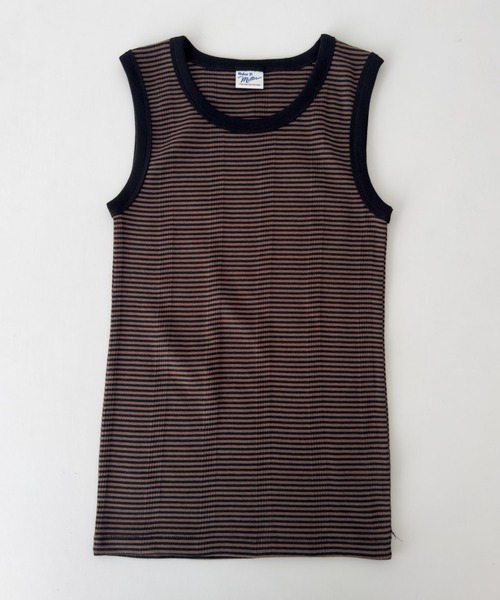 CANAL JEAN（キャナルジーン）の「Miller　パネルリブラウンドタンクトップ（タンクトップ・レディース・ブラック/ブラウン系その他/ヘザーグレー/ネイビー系/グリーン系その他・ONE SIZE）」の19枚目の写真