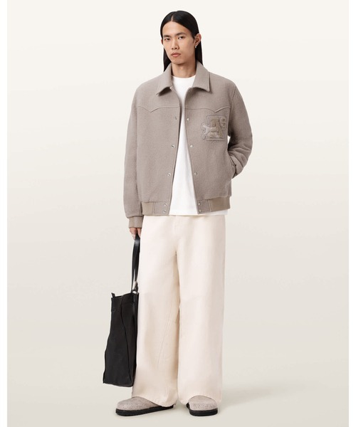 ALLSAINTS(オールセインツ)の「ROYCE WADDED PATCH JACKET | ROYCE WADDED パッチ ジャケット(その他アウター・メンズ・ブラウン系その他・S/M/L/XS)」の3枚目の写真