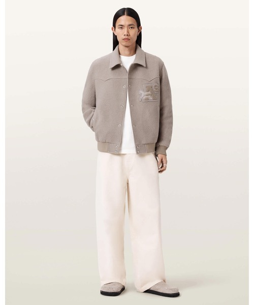 ALLSAINTS(オールセインツ)の「ROYCE WADDED PATCH JACKET | ROYCE WADDED パッチ ジャケット(その他アウター・メンズ・ブラウン系その他・S/M/L/XS)」の4枚目の写真
