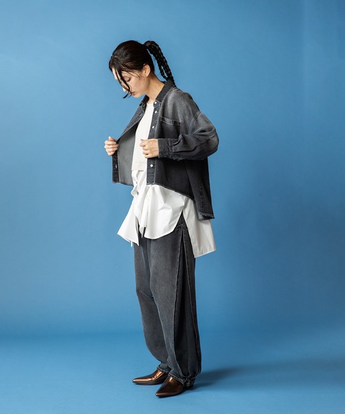 OSMOSIS（オズモーシス）の「ポインテッドトゥスリットパンプス（パンプス・レディース・シルバー系その他/ブロンズ/ホワイト・24.5cm/24cm/23.5cm）」の11枚目の写真