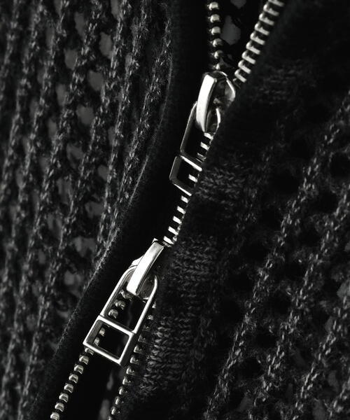 DANKE SCHON(ダンケシェーン)の「DankeSchon/ダンケシェーン/ACID WASH MESH HOODIE(パーカー・レディース・ベージュ/ブラック・M/L)」の7枚目の写真