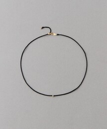 ete（エテ）の「[ポルカドット] K10YG シルク コード ネックレス（ネックレス）」