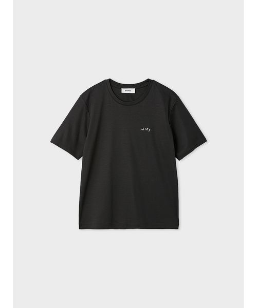 MIESROHE(ミースロエ)の「【洗える】ボクシークルーネックTシャツ(Tシャツ/カットソー・レディース・ライトブルー/チャコールグレー/ベージュ/ホワイト・F)」の22枚目の写真