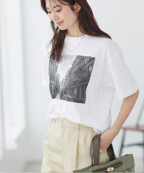 Reflect(リフレクト)の「【STAR&STRIPE】フォトTシャツ(Tシャツ/カットソー・レディース・オフホワイト/ホワイト系3・00)」の19枚目の写真