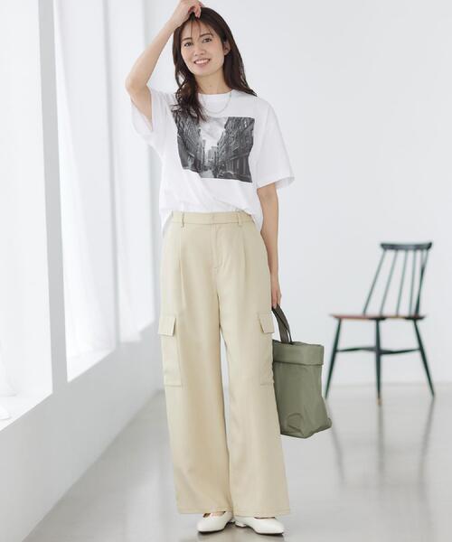 Reflect(リフレクト)の「【STAR&STRIPE】フォトTシャツ(Tシャツ/カットソー・レディース・オフホワイト/ホワイト系3・00)」の20枚目の写真