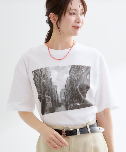Reflect(リフレクト)の「【STAR&STRIPE】フォトTシャツ(Tシャツ/カットソー・レディース・オフホワイト/ホワイト系3・00)」の22枚目の写真