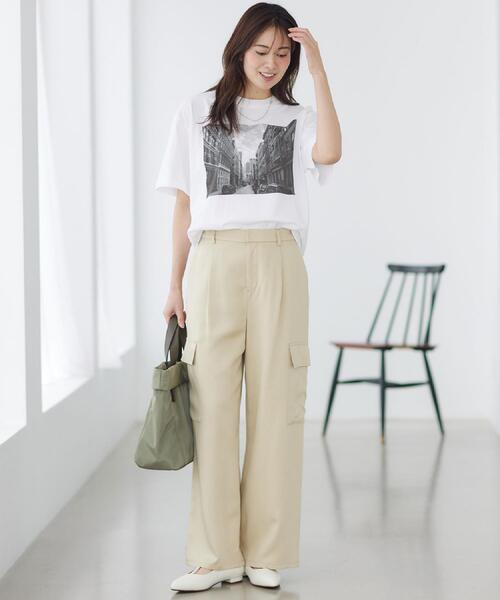 Reflect(リフレクト)の「【STAR&STRIPE】フォトTシャツ(Tシャツ/カットソー・レディース・オフホワイト/ホワイト系3・00)」の17枚目の写真