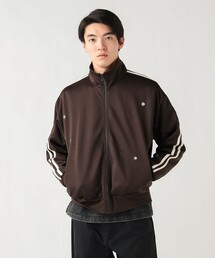 BEAMS HEART（ビームスハート）の「スタッズ エンブレム トラックジャケット【ストレッチ】（ジャージ）」