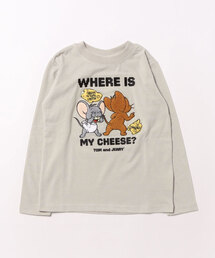 Mac-House（マックハウス）の「【TOM&JERRY /トムとジェリー 】 キャラクター 長袖Tシャツ サガラ刺繍（Tシャツ/カットソー）」