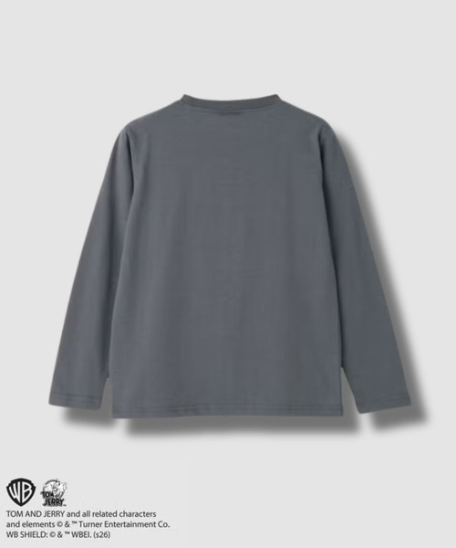 セール】【TOM&JERRY /トムとジェリー 】 キャラクター 長袖Tシャツ