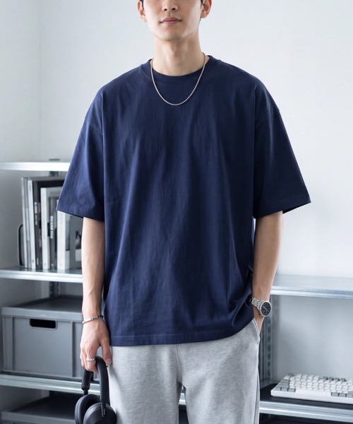 INNOCENT（イノセント）の「【T16】【All Pacific Apparel/オールパシフィックアパレル】 AP Short Sleeve T-Shirts A-AP1000（Tシャツ/カットソー・メンズ・ブラック/クリーム/オレンジ/ネイビー/ミント/ホワイト/グリーン/タン/ブラウン・XXX-LARGE/XX-LARGE/X-LARGE/MEDIUM/SMALL/LARGE）」の8枚目の写真