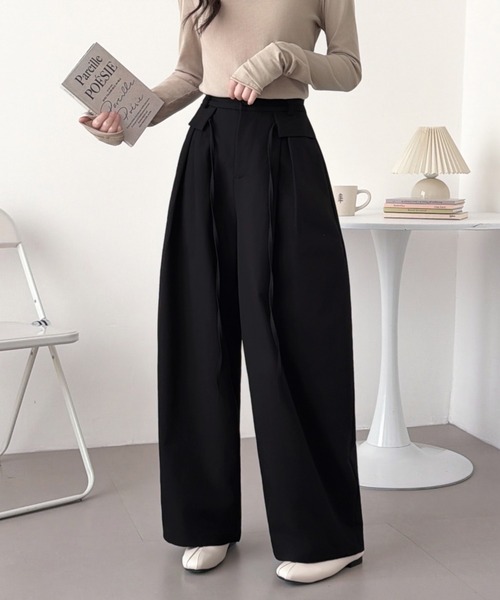 ABITOKYO(アビトーキョー)の「ハイウエストコークンパンツ(その他パンツ・レディース・ベージュ/カーキ/ブラック・M/S/L)」の20枚目の写真