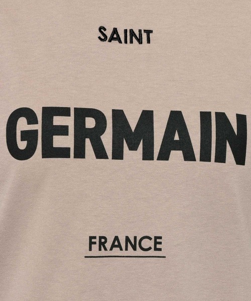 mysty woman（ミスティウーマン）の「GERMAINロゴTEELS　659258（Tシャツ/カットソー・レディース・ブラック/ベージュ/オフホワイト・FREE）」の12枚目の写真