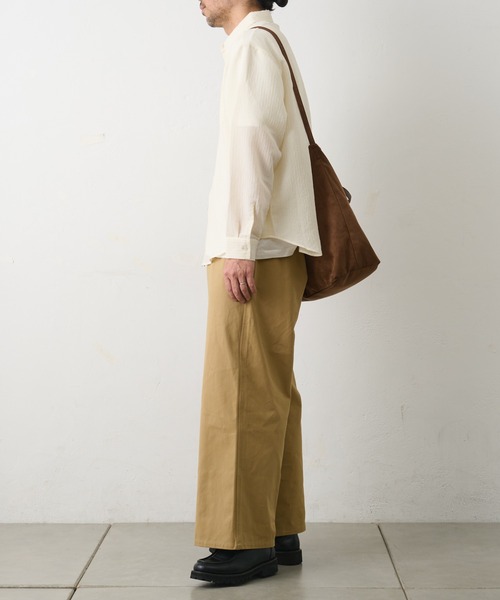 COLONY 2139（コロニートゥーワンスリーナイン）の「シャドーストライプ長袖シャツ（シャツ/ブラウス・メンズ・ホワイト/ブラック・MEDIUM/LARGE）」の22枚目の写真