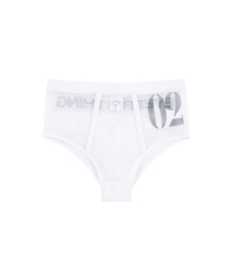 EYEER（イワイイアル）の「02 Logo Mesh Panty - White（ショーツ）」