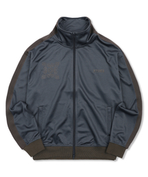 XTONZ（エクストーンズ）の「XJ136 エクシス トラック ジップアップ (チャコール)（ナイロンジャケット）」