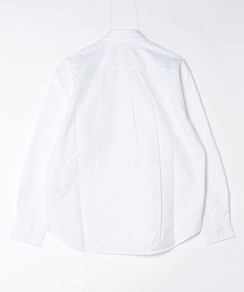 A BATHING APE(アベイシングエイプ)の「ONE POINT LINE CAMO JACQUARD OXFORD LS SHIRT(シャツ/ブラウス・メンズ・ブルー/ホワイト/ベージュ・MEDIUM/SMALL/X-LARGE/LARGE)」の13枚目の写真