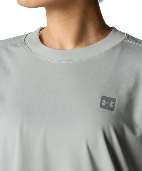UNDER ARMOUR(アンダーアーマー)の「UAモチベート ロングスリーブ Tシャツ(トレーニング/レディース)(Tシャツ/カットソー・レディース・グレー系その他・M/L/XL/S)」の7枚目の写真